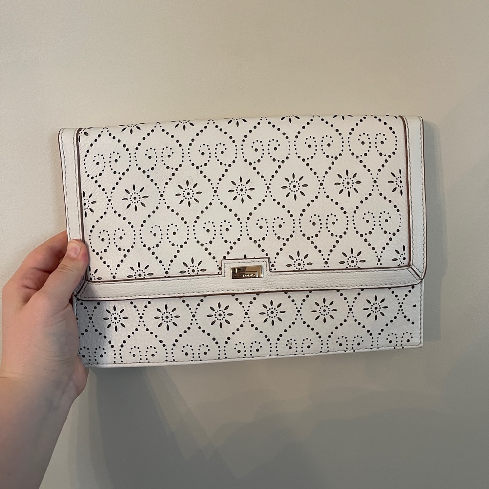 Lodis Yountville Delaney Clutch | White